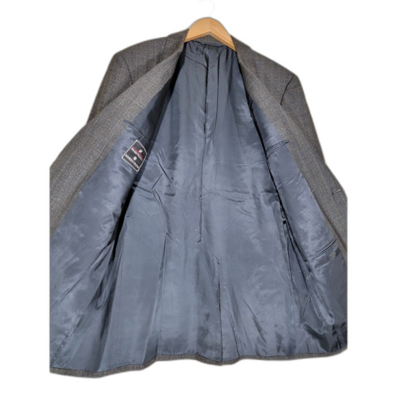 Hickey Freeman Two Button Blazer Suit Jacket - 42L - Picture 2 of 10